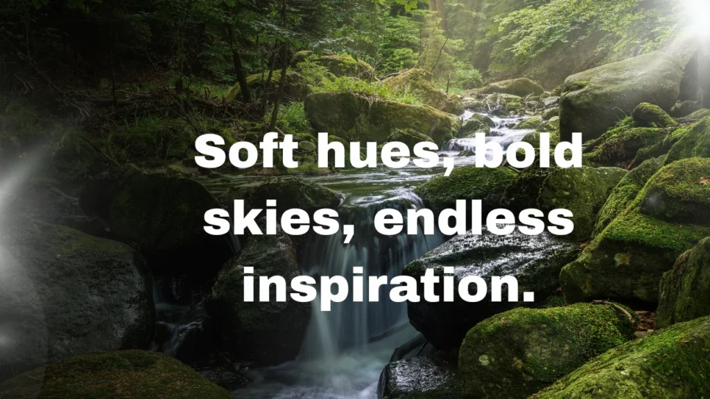 Nature Captions for Instagram for Girls