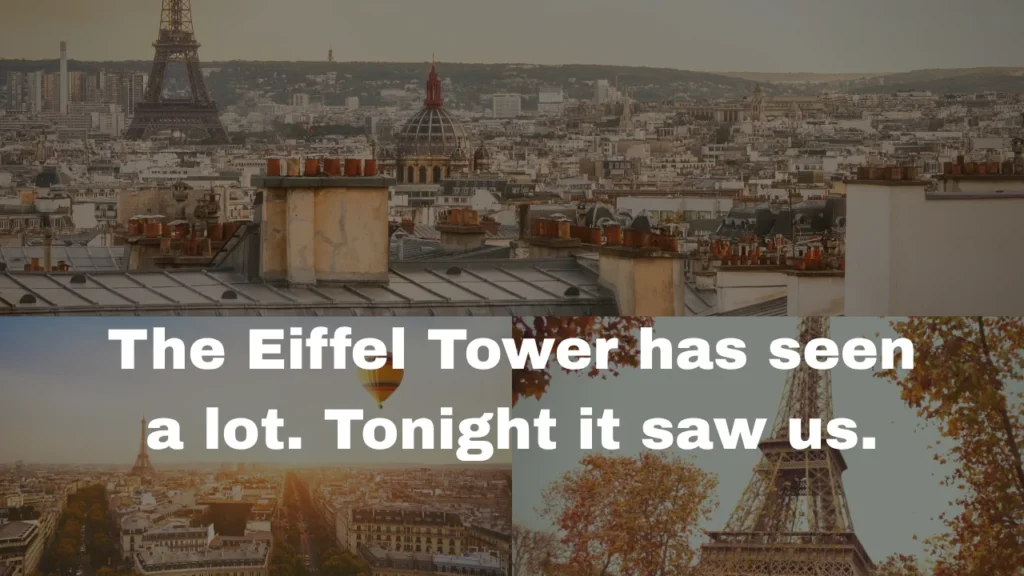 Eiffel Tower Captions & Quotes for Instagram 🗼