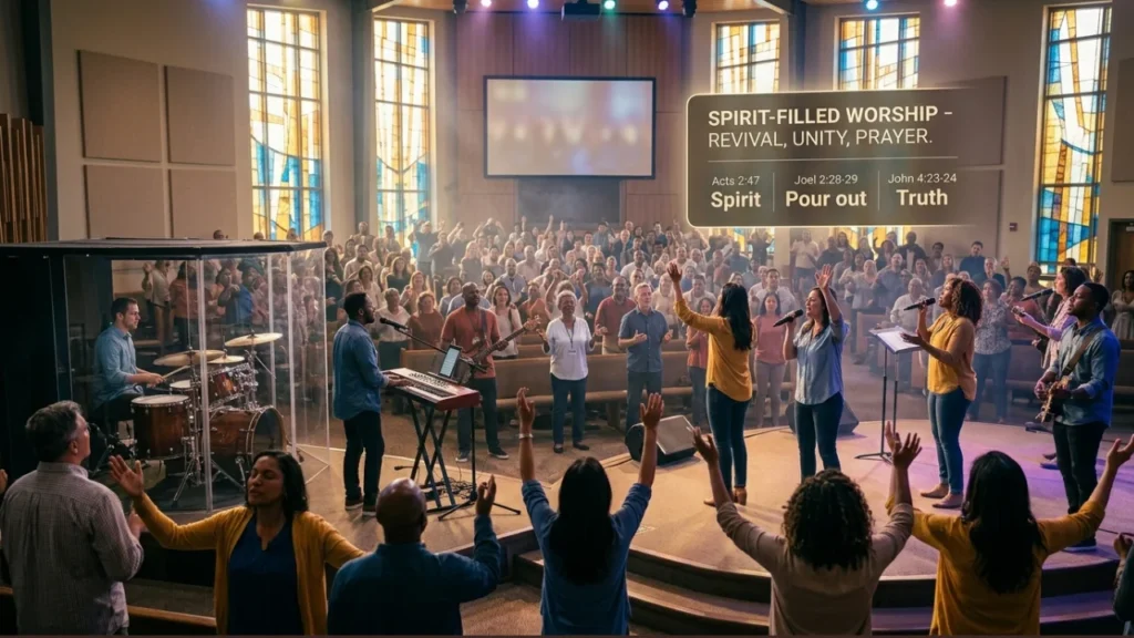 Prayer Points for Unity, Revival, and the Holy Spirit's Presence
