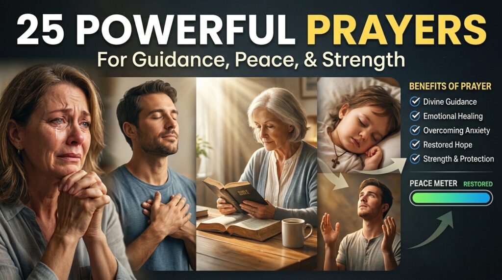 Prayers for God's Daily Guidance