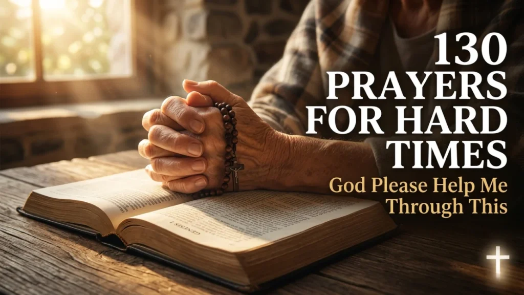 Bible Verse Prayers When Life Feels Too Heavy (46–68)