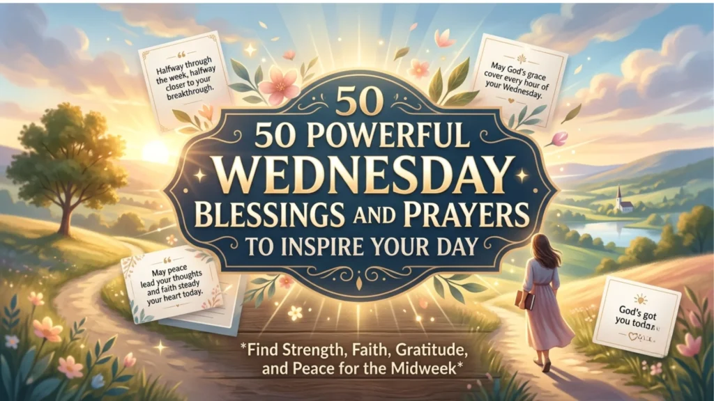 50 Powerful Wednesday Blessings and Prayers to Inspire Your Day