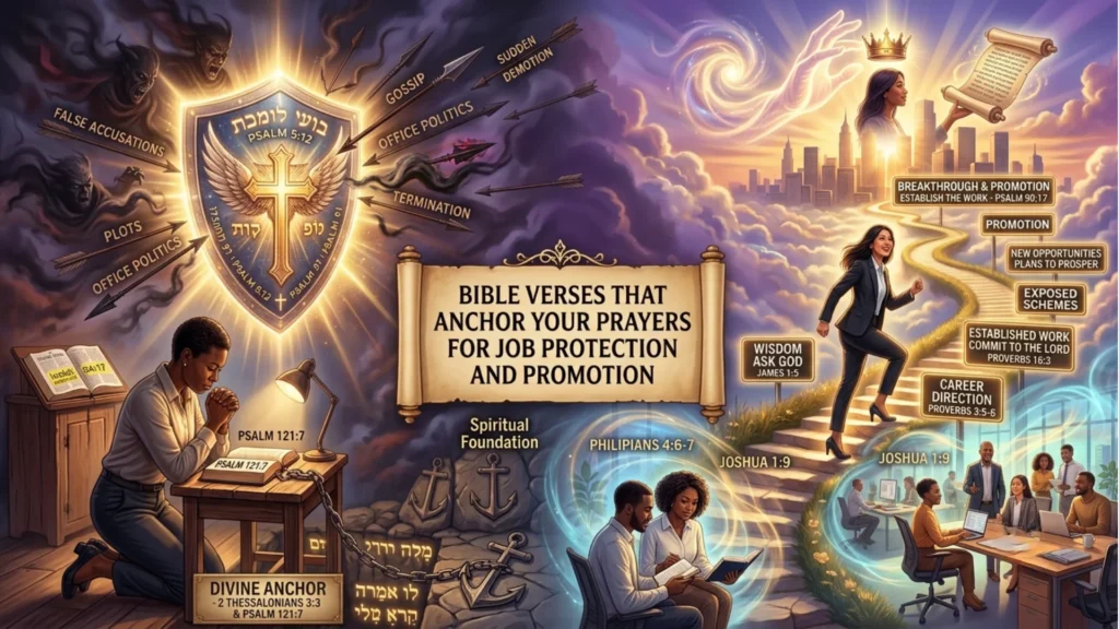 Bible Verses That Anchor Your Prayers for Job Protection and Promotion