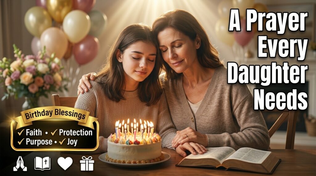 Birthday Prayers for My Daughter's Faith and Spiritual Growth