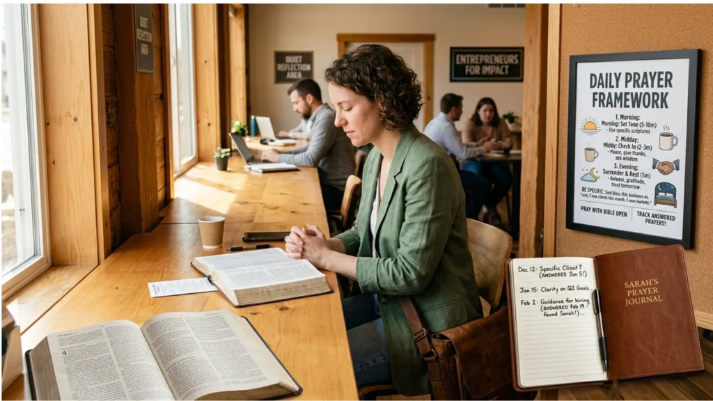 How to Build a Daily Prayer Habit for Sustained Business Growth