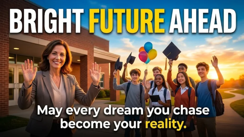 Milestone and Farewell Wishes for Students from Teachers