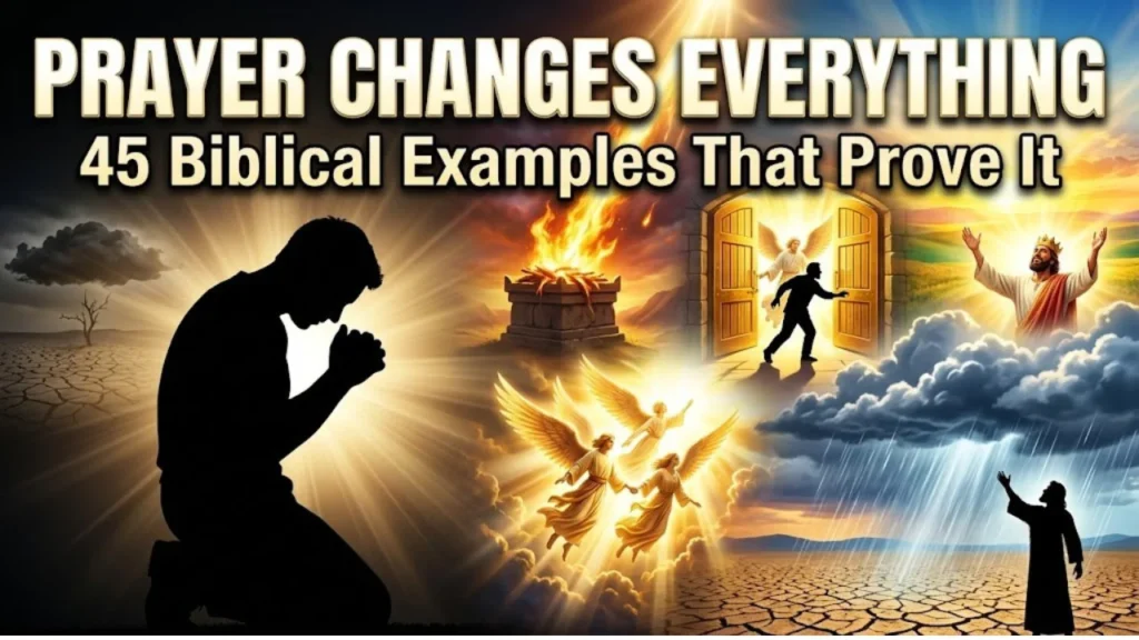 Old Testament People Who Prayed and Saw God Move