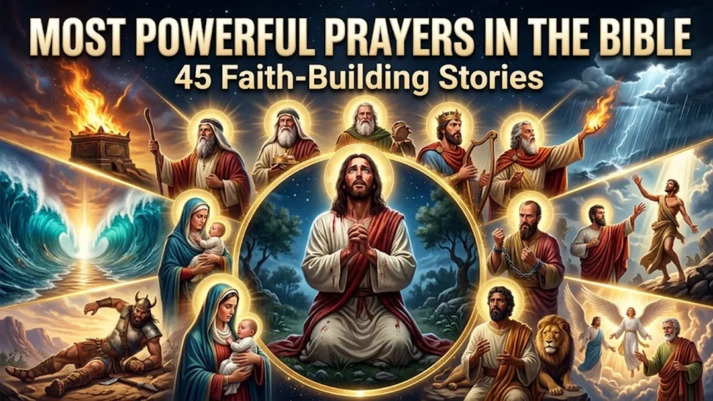 People Who Prayed in the Bible Until Something Happened