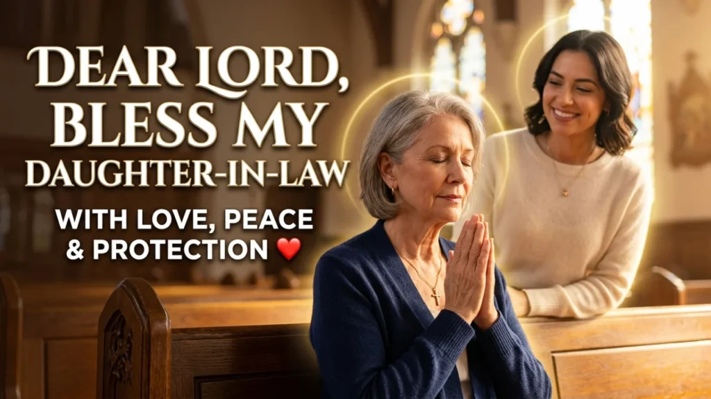 Powerful Prayers for Daughter-In-Law's Strength, Faith, and Future