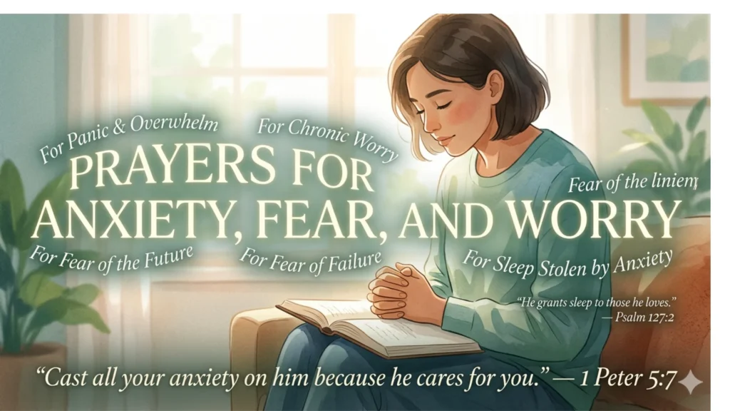 Prayers for Anxiety, Fear, and Worry