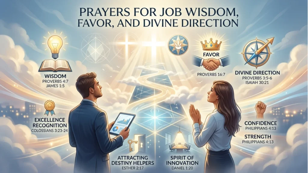 Prayers for Job Wisdom, Favor, and Divine Direction