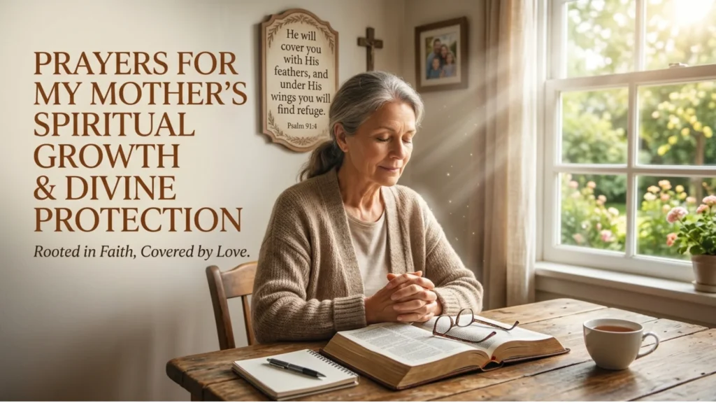 Prayers for My Mother's Spiritual Growth and Divine Protection