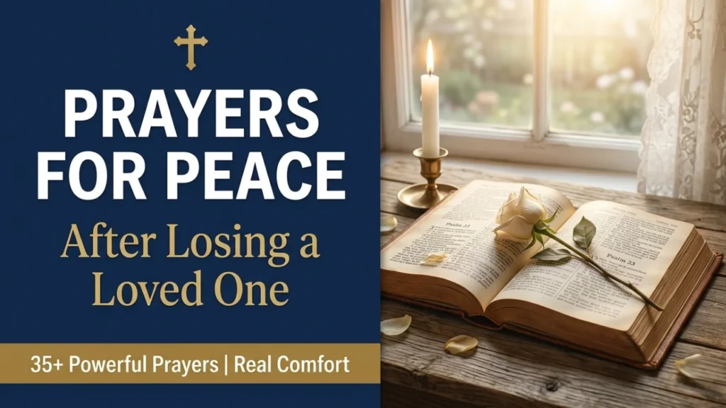 35+ Prayers for Peace and Comfort After a Death