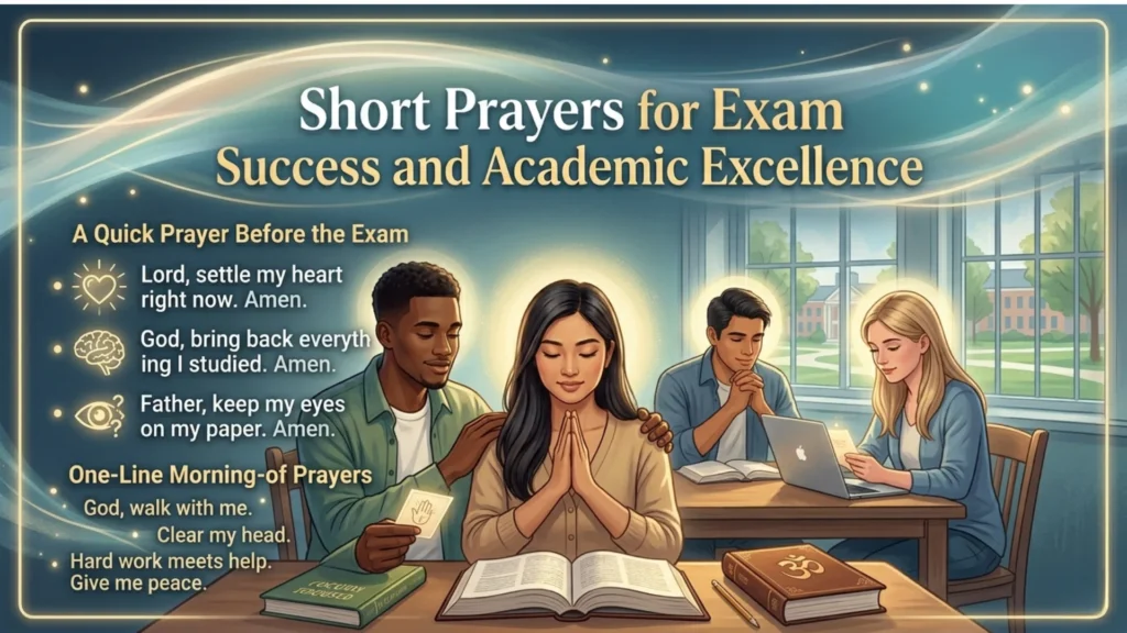 Short Prayers for Exam Success and Academic Excellence