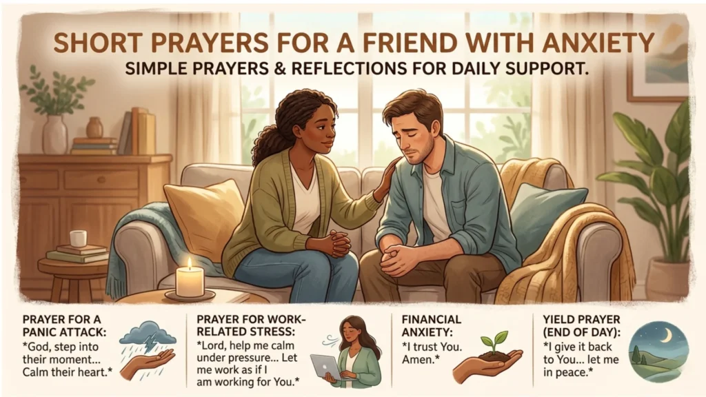 Short Prayers for a Friend With Anxiety