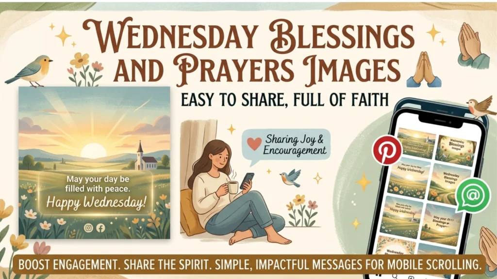 Wednesday Blessings and Prayers Images to Share