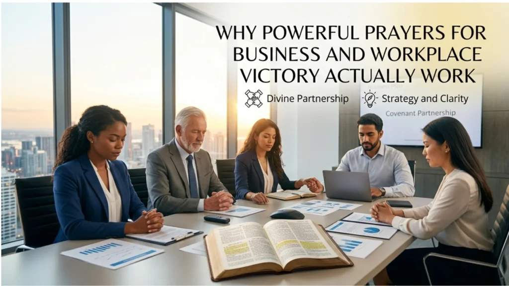 50 Powerful Prayers for Workplace Victory and Business Growth