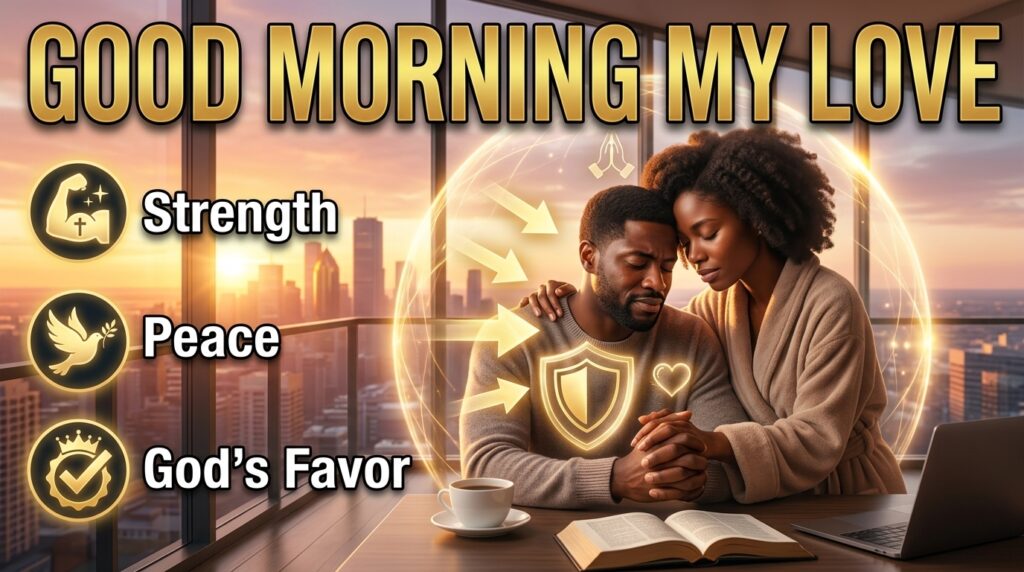 Romantic Good Morning Prayer for My Man