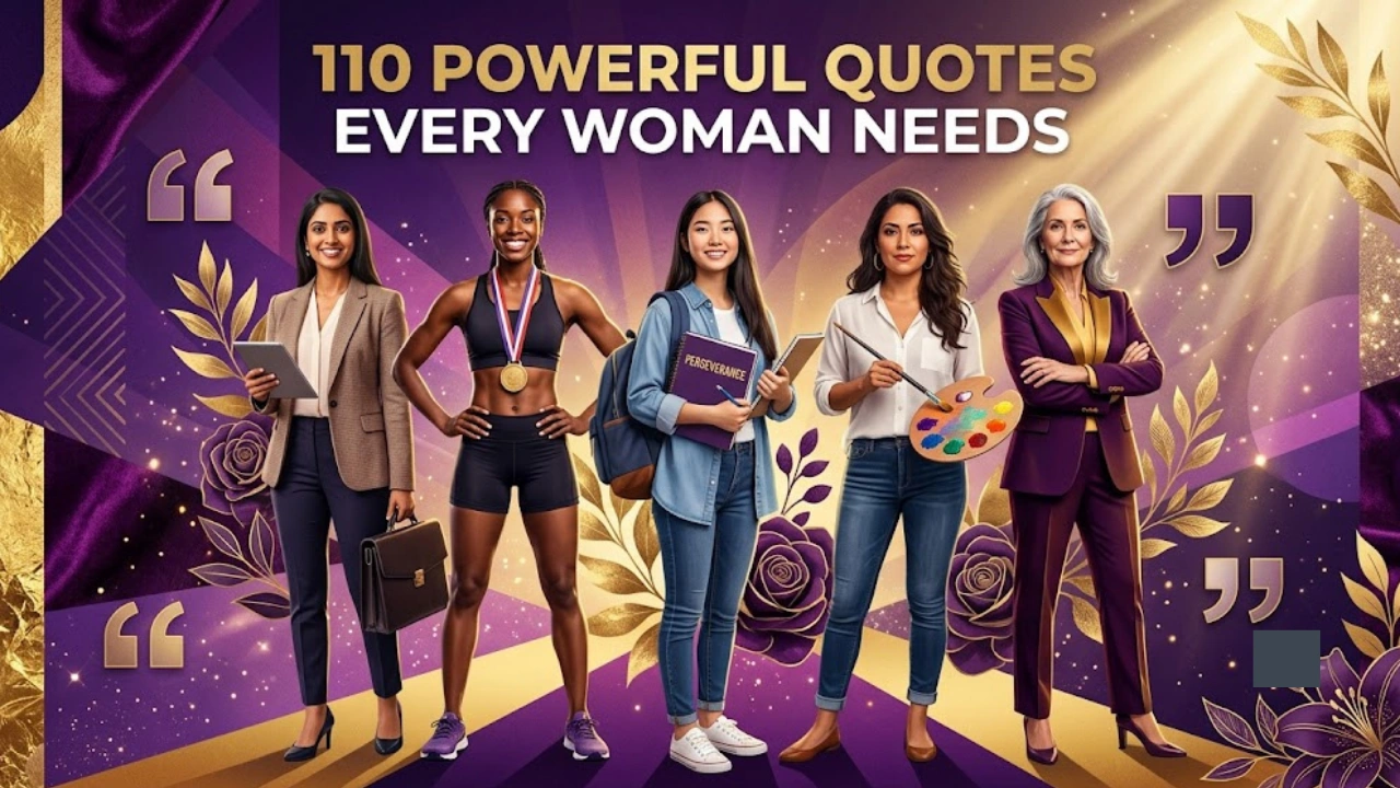 100+ Strong Woman Quotes to Inspire Confidence, Courage & Success