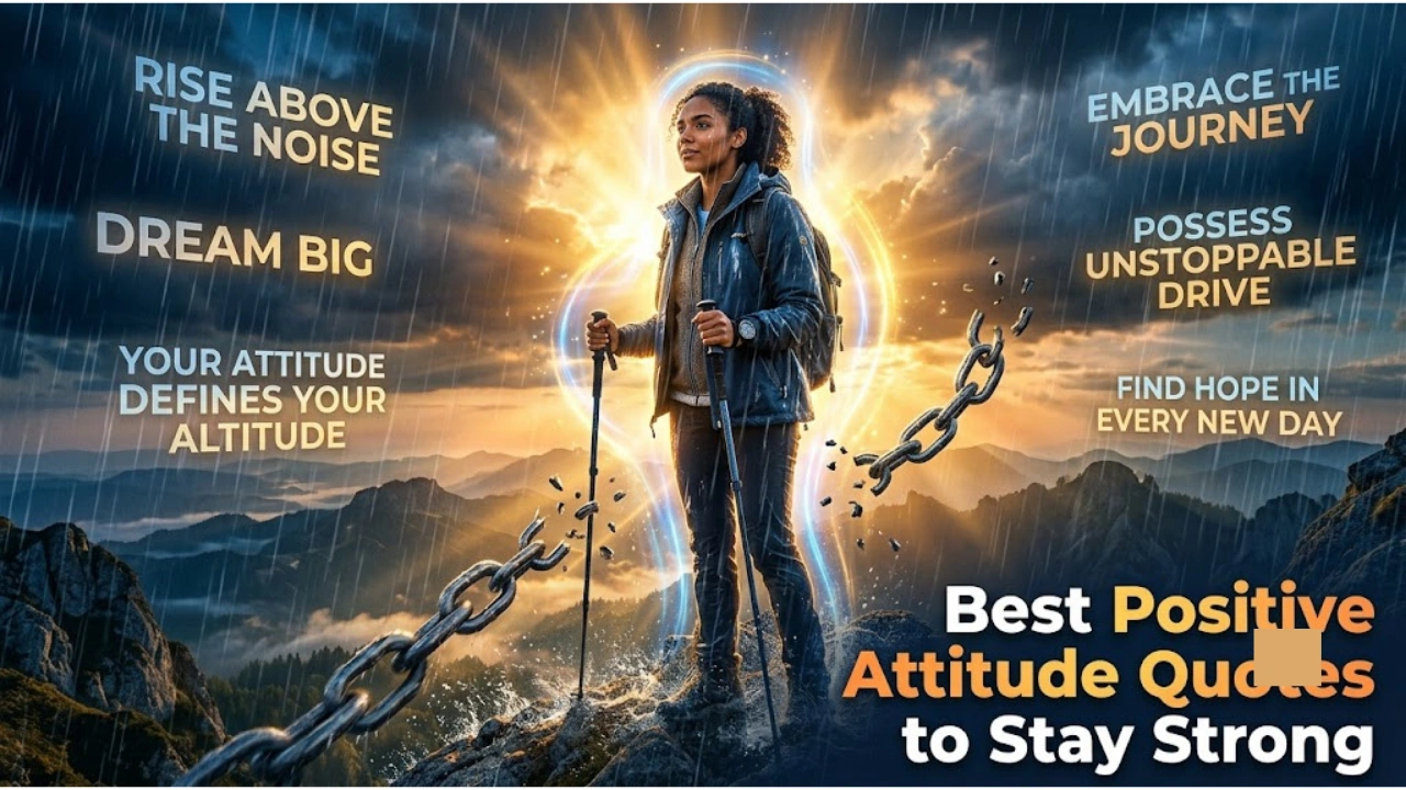 Best Positive Attitude Quotes to Stay Strong Best Positive Attitude Quotes to Stay Strong