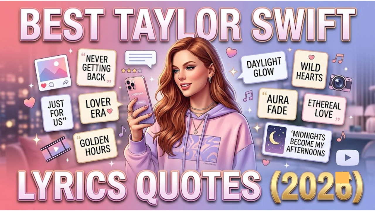 Best Taylor Swift Lyrics Quotes for Pinterest