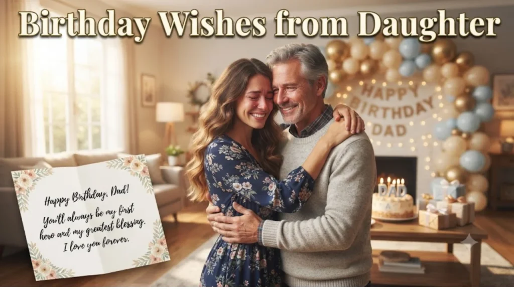 Birthday Wishes for Dad from Daughter