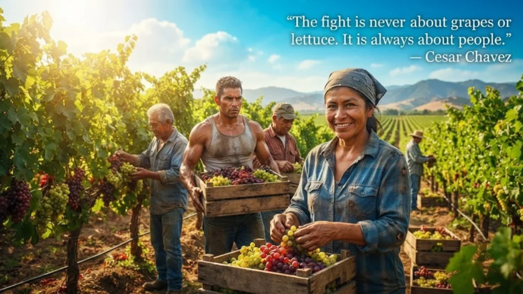 Cesar Chavez Quotes on Leadership and Sacrifice