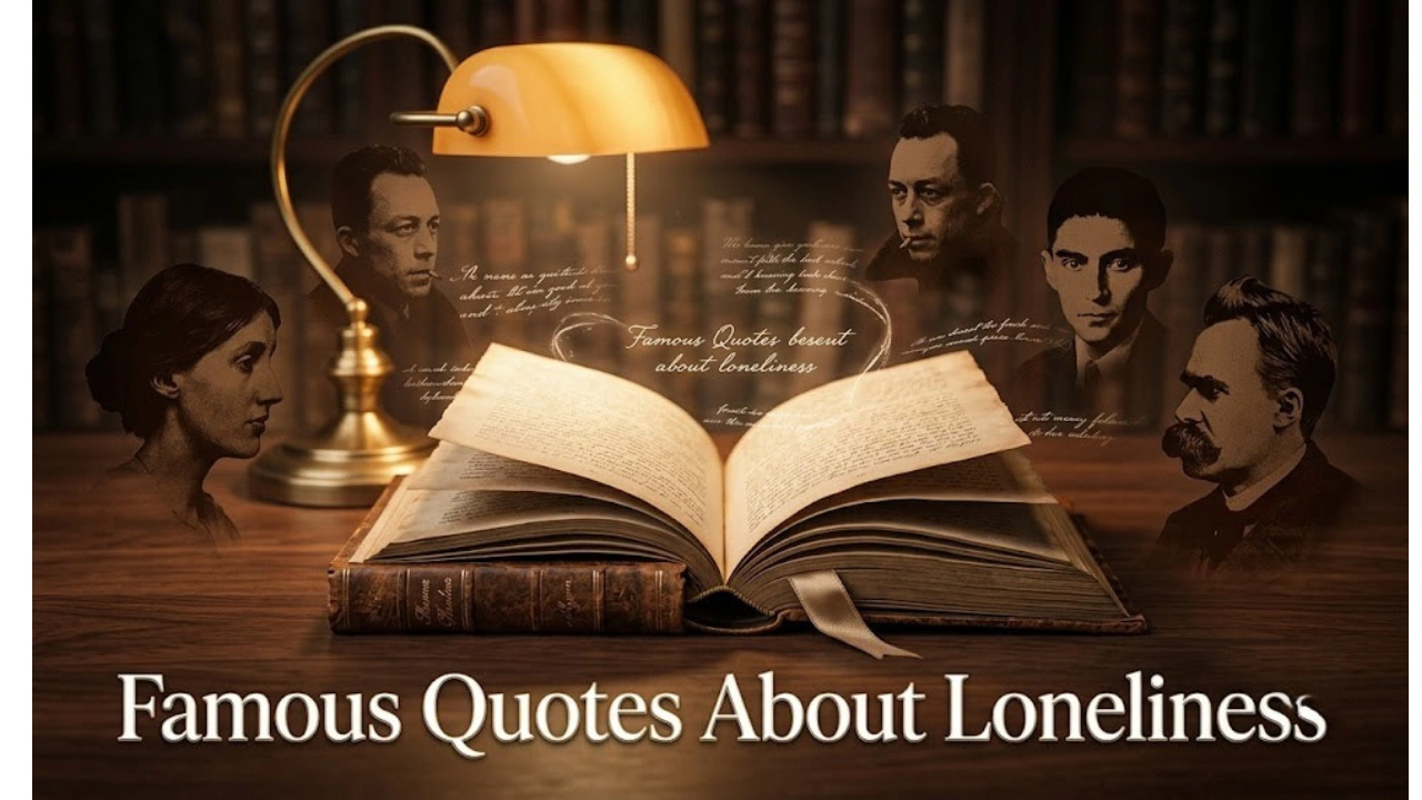 Famous Lonely Quotes From Authors and Well-Known Voices