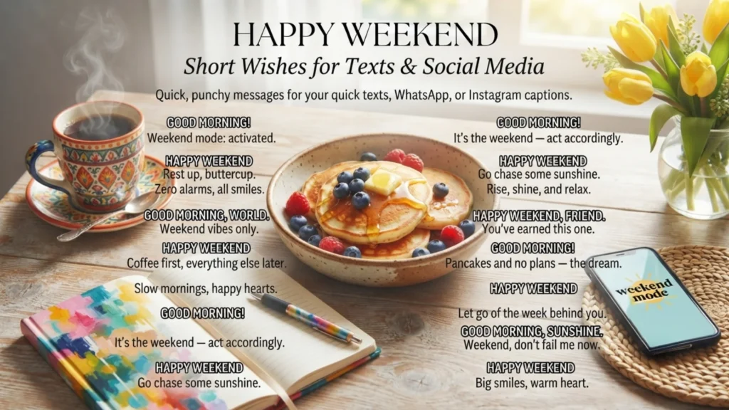 Happy Weekend Prayers and Blessings Messages