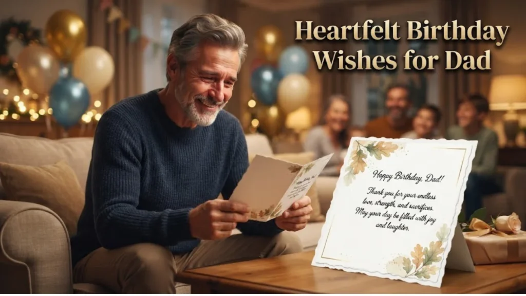 Heartfelt Birthday Wishes for Dad