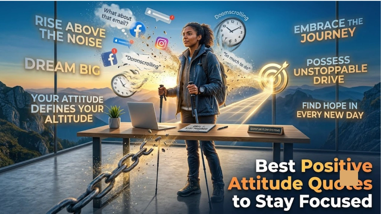 Positive Attitude Quotes to Stay Focused Positive Attitude Quotes to Stay Focused