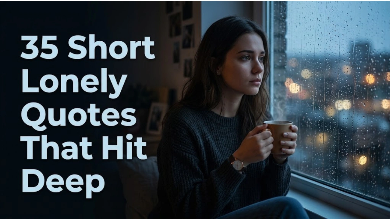 Short Lonely Quotes That Say It All
