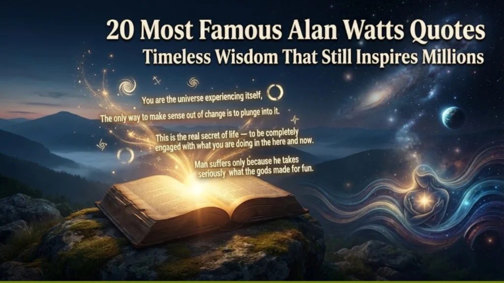 The Most Famous Alan Watts Quotes of All Time