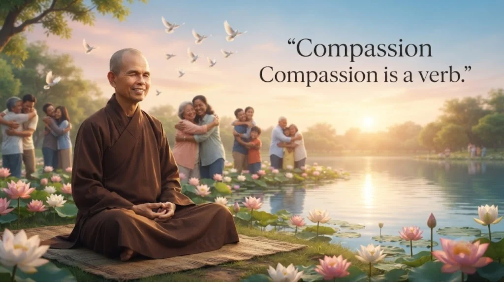 Thich Nhat Hanh Quotes on Mindfulness and the Present Moment