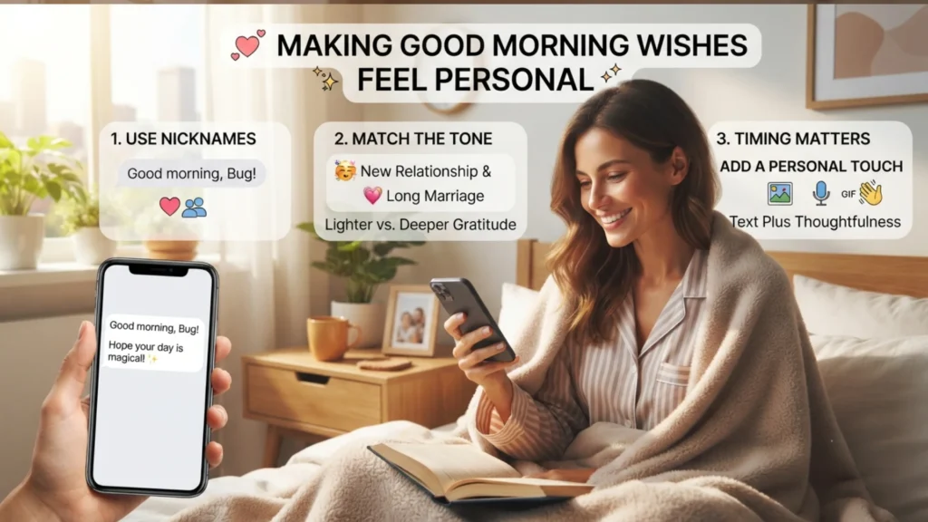 Tips to Make Your Good Morning Wishes Feel More Personal