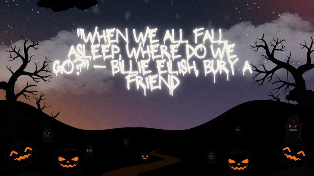 Halloween Captions from Songs, Movies & Pop Culture