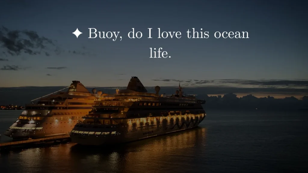 Funny Cruise Captions for Instagram That'll Get All the Likes
