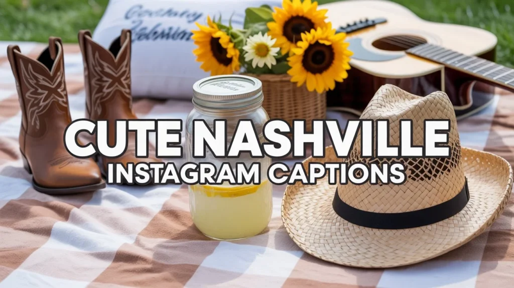 Nashville Song Lyrics & Celebrity Quotes as Instagram Captions
