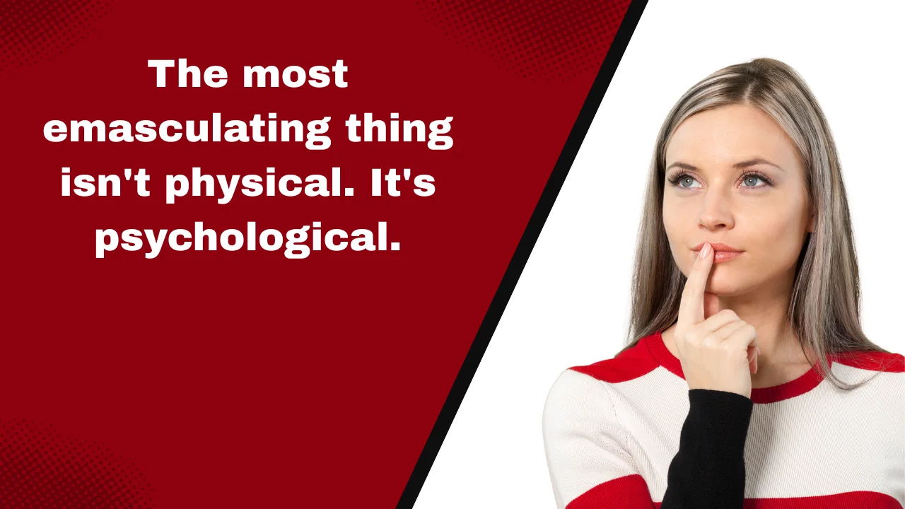 100+ Castration Captions: Dark, Bold & Thought-Provoking Lines