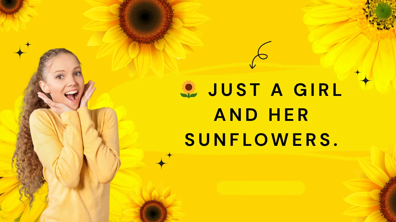 200+ Sunflower Captions & Quotes for Instagram (Happy, Aesthetic Vibes)