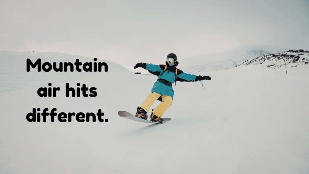The Best Snowboarding Captions for Instagram