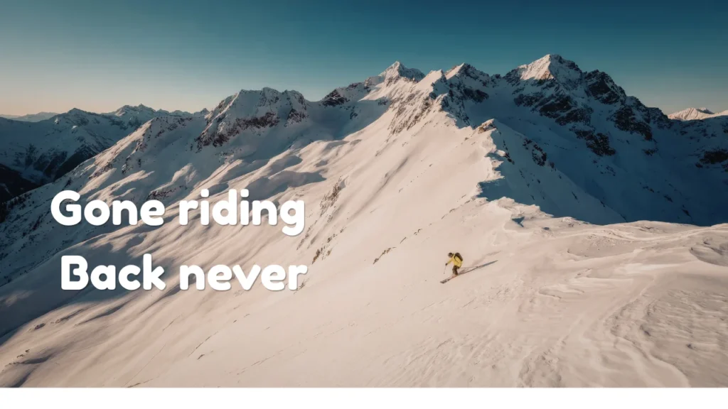 Snowboarding Captions by Mood & Vibe