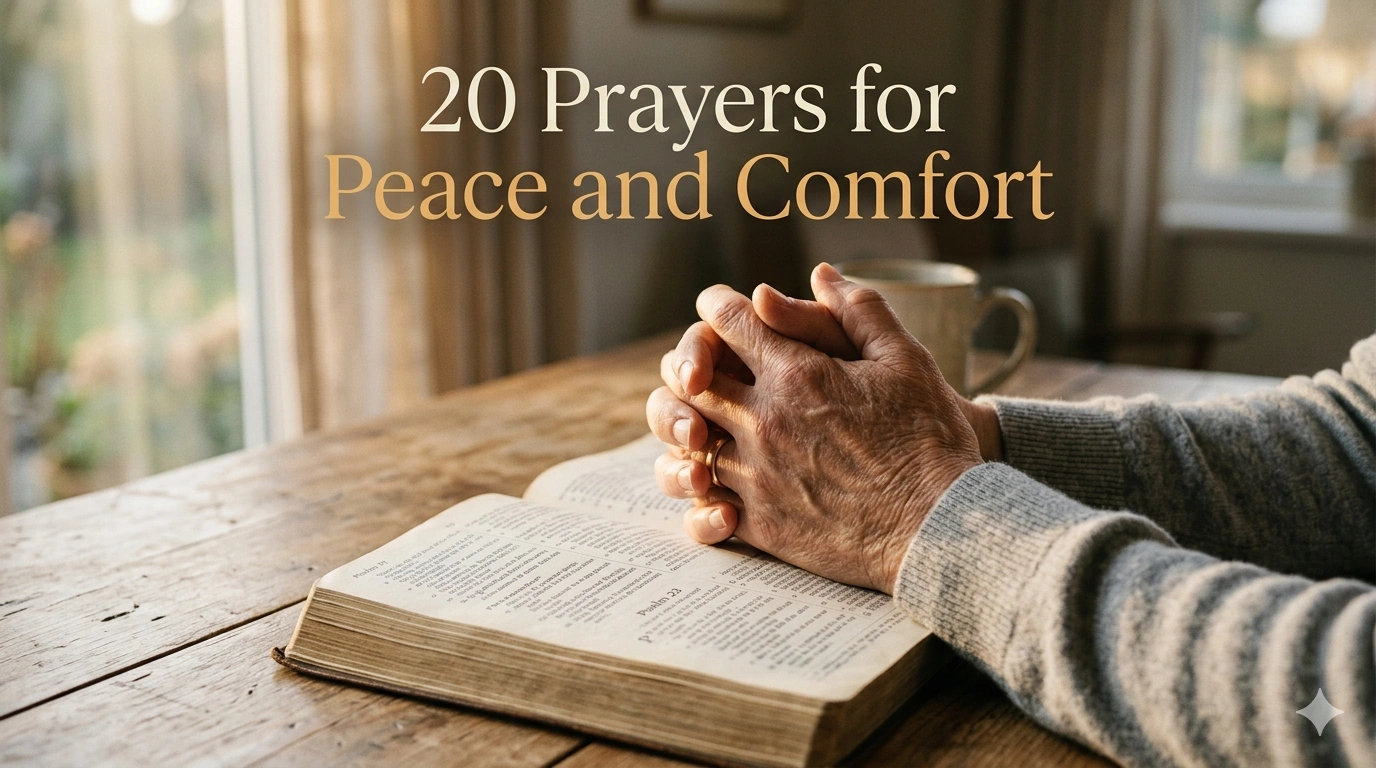 20 Prayers for Peace and Comfort Which Hits Different