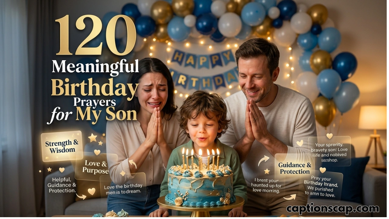 120 Short and Meaningful Birthday Prayer for My Son
