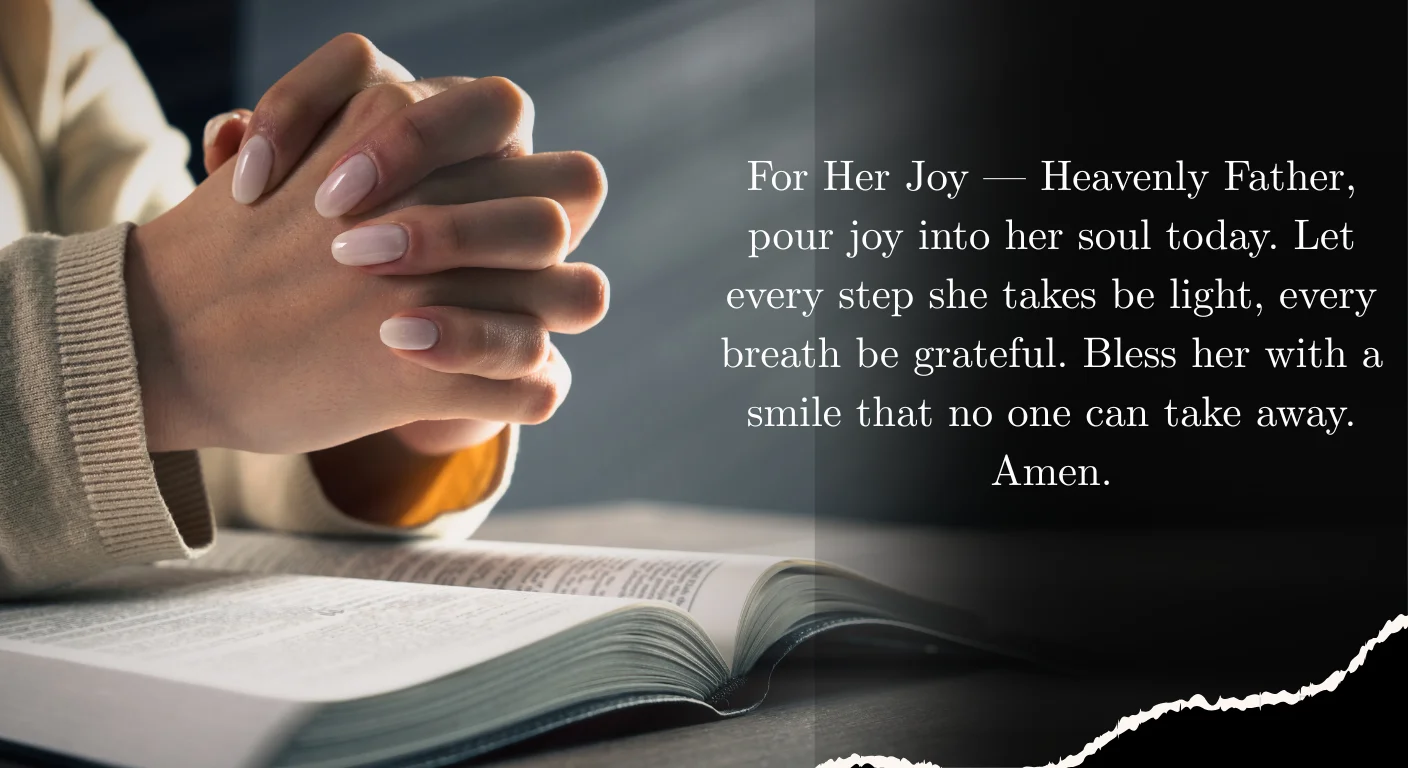 25 Heartfelt Prayers to Start Her Day With Love, Faith & Blessings