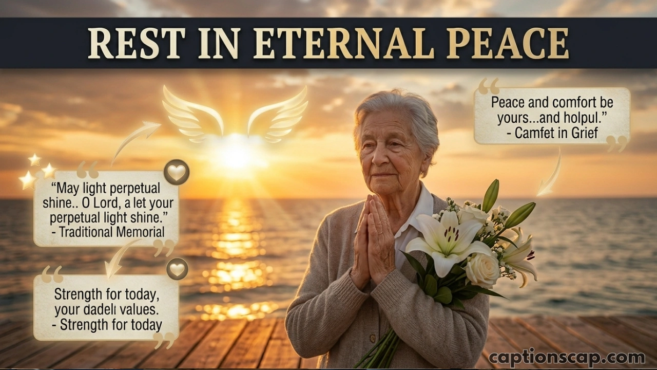 45 Short Prayer for the Soul to Rest in Peace and Eternal Comfort