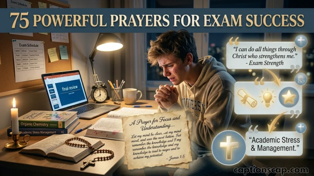 Prayers for Special Needs — Mental Health and Exams