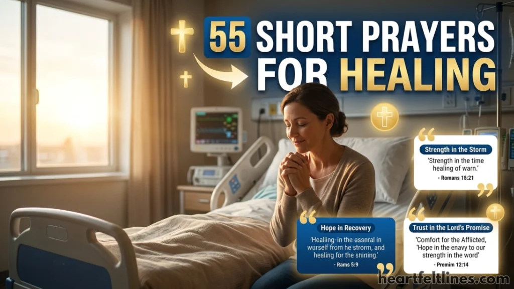 55 Best Short Prayers for Healing and Recovery From Illness