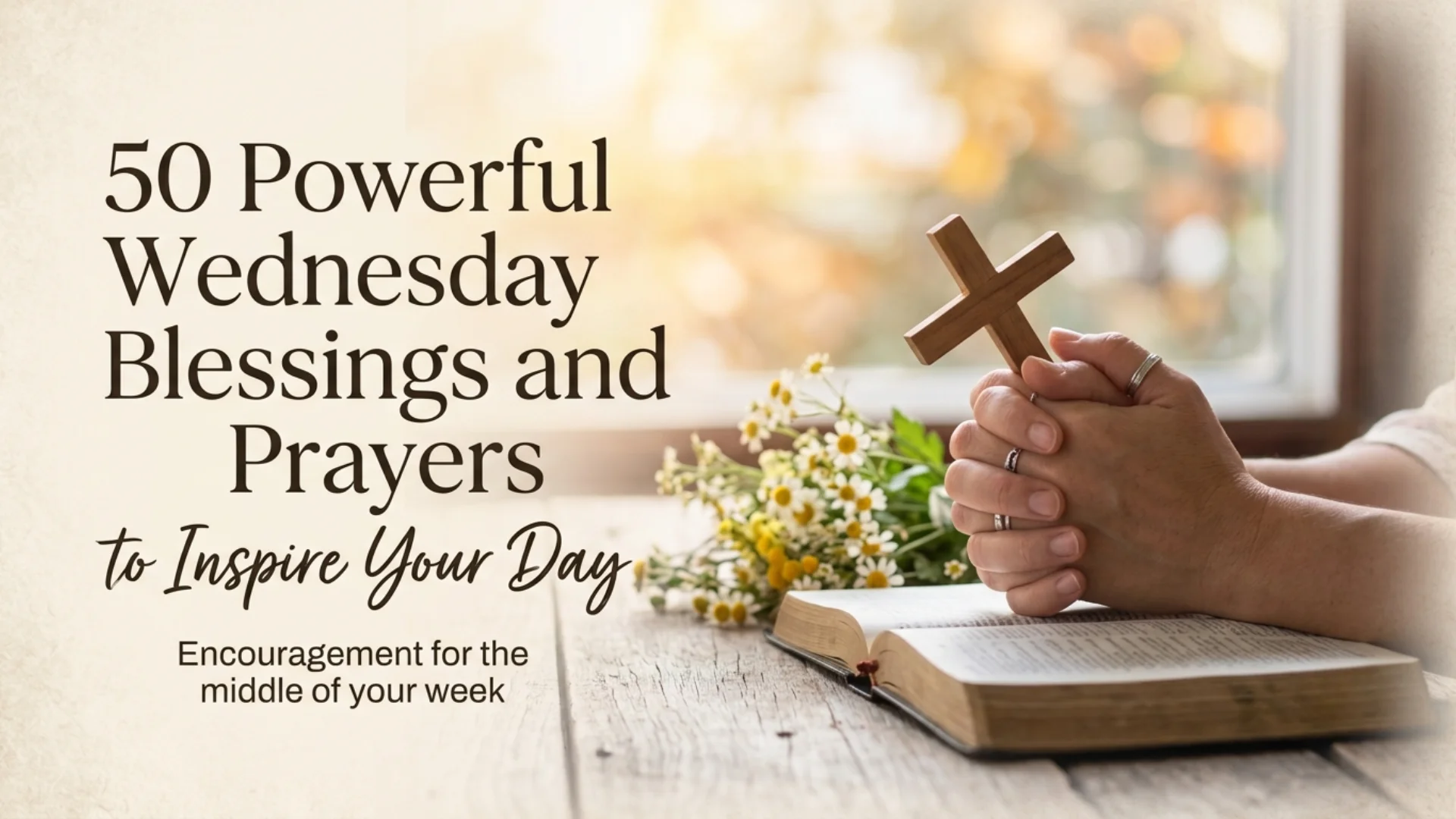 50 Powerful Wednesday Blessings and Prayers to Inspire Your Day
