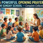 55 Powerful Opening Prayers for Sunday School — Complete Collection